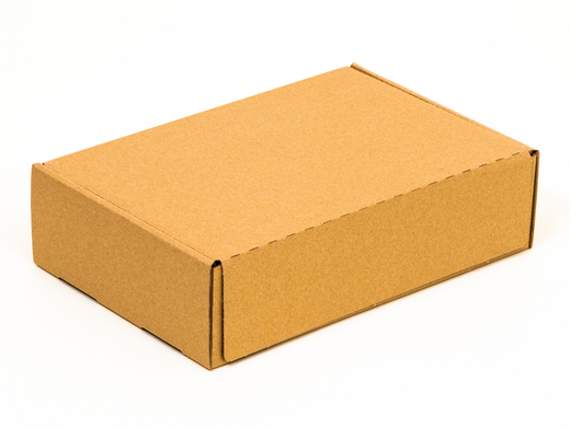 Karton fasonowy z paskiem klejowym i tasiemką zrywającą 200x120x80mm 3W B 380g/m2 Szary Paleta 2800 szt.