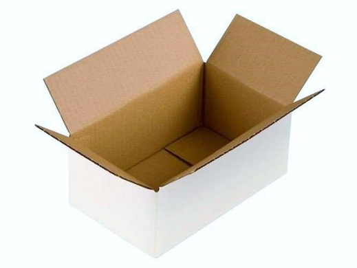Karton klapowy 400x250x150mm 5W BC 580g/m2 Biały Zestaw palet 3200 szt.