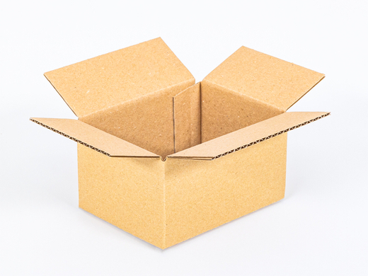 Karton klapowy 130x100x80mm 3W B 380g/m2 Szary Zestaw palet 19200 szt.