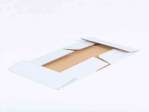 Karton fasonowy 250x200x80mm 3W E 350g/m2 Biały Zestaw palet 9000 szt.