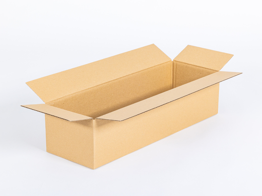 Karton klapowy długi 600x200x150mm 3W B 380g/m2 Szary Paczka 120 szt. 