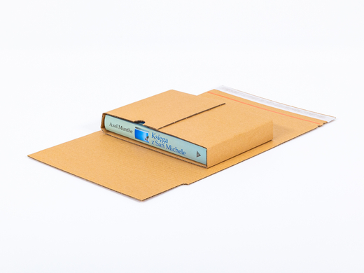 Karton Multimail z paskiem klejowym i tasiemką zrywającą 240x175x50mm 3W B 320g/m2 Szary Komplet 25 szt.