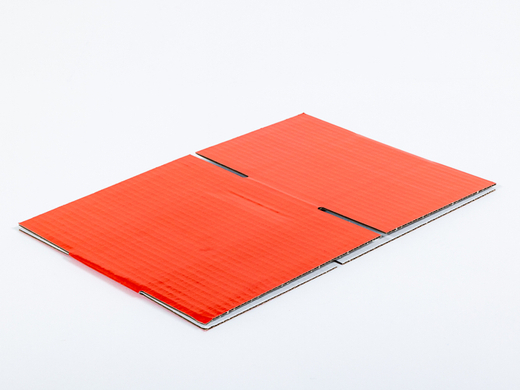 Czerwony karton klapowy 200x150x100mm 3W B 405g/m2 Komplet 20 szt.