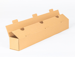 Tuba tekturowa kwadratowa 900x100x100 mm wew. 3W B 420g/m2 Szara Paleta 1300 szt.