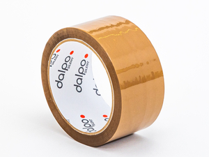 Taśma pakowa cicha akrylowa brązowa 48mm/54m DALPO Komplet 6 szt.