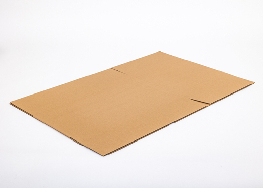 Karton klapowy 590x380x240mm wew. 3W B 420g/m2 Szary ścięte klapy Zestaw palet 1920 szt.