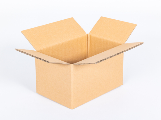 Karton klapowy 300x200x190mm 5W QC 500g/m2 Szary Komplet 20 szt.