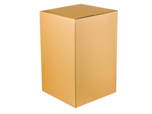 Karton klapowy 250x250x400mm 3W B 380g/m2 Szary Komplet 20 szt.