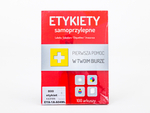 Białe etykiety samoprzylepne do nadruku 105x74mm 800 etykiet arkusz A4 100 szt. 1 op.