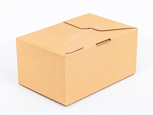 Karton fasonowy z paskiem klejowym i tasiemką zrywającą 300x200x150mm 3W B 320g/m2 Szary Paleta 1320 szt.