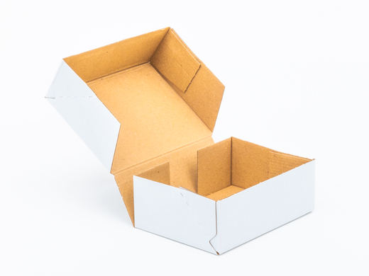 Karton fasonowy 160x120x60mm wew. 3W E 370g/m2 Biały Komplet 40 szt.