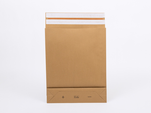 Koperty e-commerce z blokowym dnem brązowe BONG 400x500x100+100mm Komplet 100 szt.