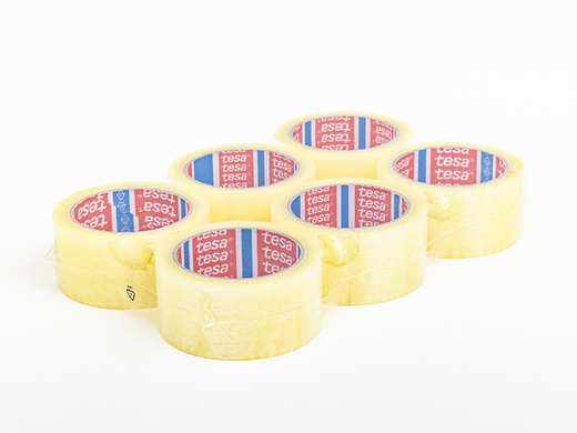 Taśma hot-melt przezroczysta pakowa 48mm/66m TESA 4280 Komplet 6 szt.