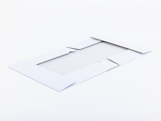 Karton fasonowy 400x300x100mm 3W E 420g/m2 Biały-Biały Paczka 100 szt.