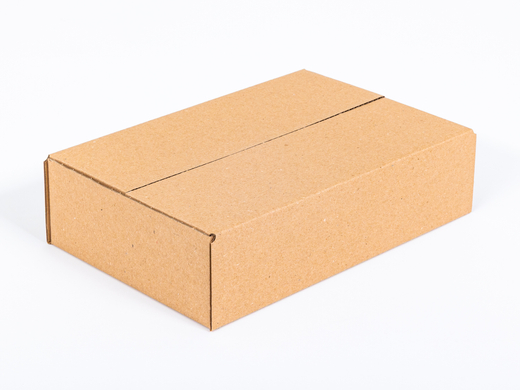 Karton fasonowy 300x200x80mm 3W B 380g/m2 Szary Paczka 300 szt.