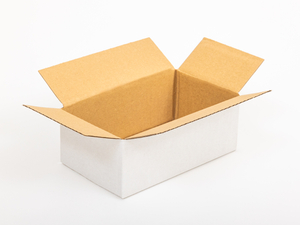 Karton klapowy 200x120x80mm 3W B 360g/m2 Biały Komplet 20 szt.
