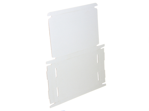 Karton fasonowy 200x150x20mm wew. 3W E 370g/m2 Biały Poczta Polska List S Zestaw palet 32400 szt.