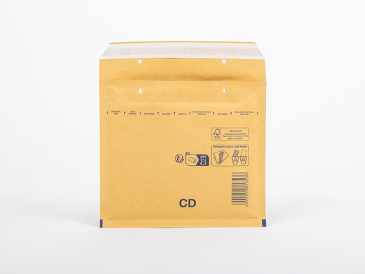 Koperty bąbelkowe brązowe CD VP 200x175mm Paleta 6800 szt.