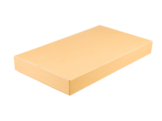 Karton klapowy 600x400x80mm 3W B 380g/m2 Szary Paczka 80 szt.