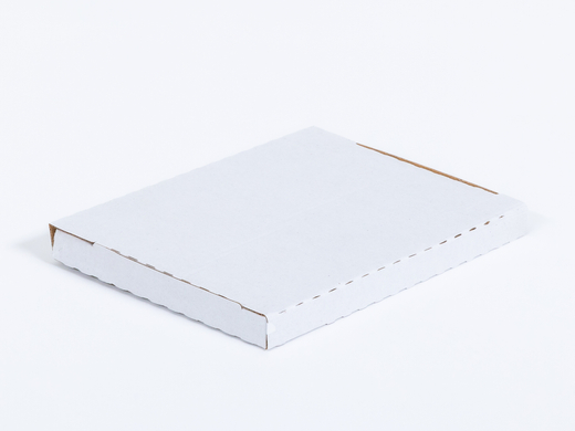 Karton fasonowy z paskiem klejowym i tasiemką zrywającą 200x150x20mm 3W E 350g/m2 Biały Poczta Polska List S Paczka 520 szt.