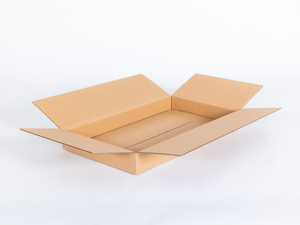 Karton klapowy 640x380x80mm 5W EB 490g/m2 Szary InPost A Komplet 20...