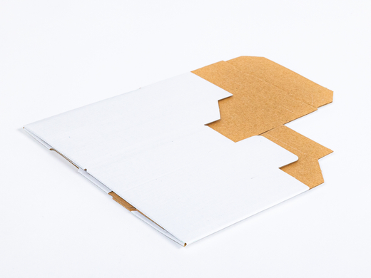 Karton fasonowy 121x89x108mm wew. 3W E 370g/m2 Biały Paczka 800 szt.