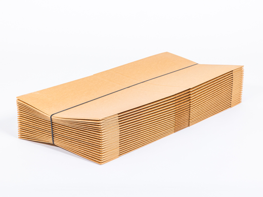 Karton fasonowy 350x350x80mm 3W E 340g/m2 Szary Paczka 100 szt.