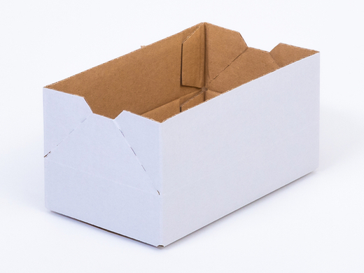 Karton klapowy 200x120x50mm 3W B 360g/m2 Biały Zestaw palet 10800 szt.