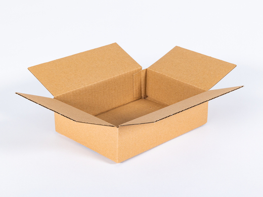 Karton klapowy 200x150x60mm 3W B 380g/m2 Szary Paleta 4800 szt.