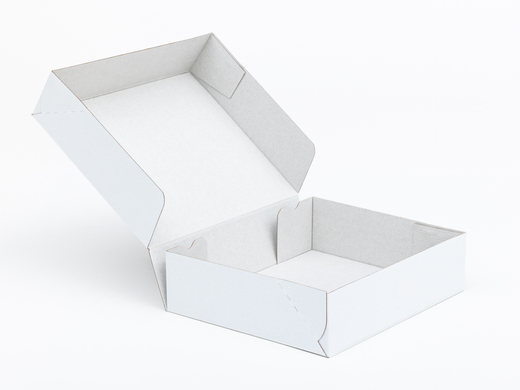 Karton fasonowy 300x250x80mm 3W E 420g/m2 Biały-Biały Paleta 2280 szt.