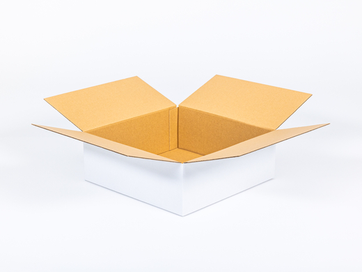 Karton klapowy 400x400x150mm 3W B 360g/m2 Biały Paleta 680 szt.