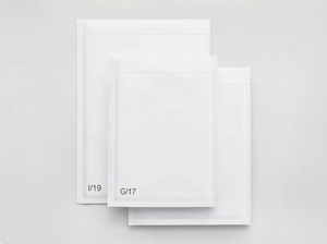 Koperty bąbelkowe białe G17 SILVER  245x350mm Komplet 100 szt.