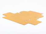 Karton fasonowy z paskiem klejowym i tasiemką zrywającą 250x150x80mm 3W B 320g/m2 Szary Paczka 250 szt.