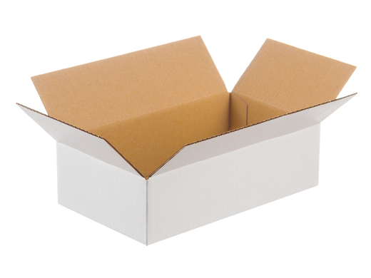 Karton klapowy 300x200x100mm 3W B 360g/m2 Biały Paleta 2040 szt.