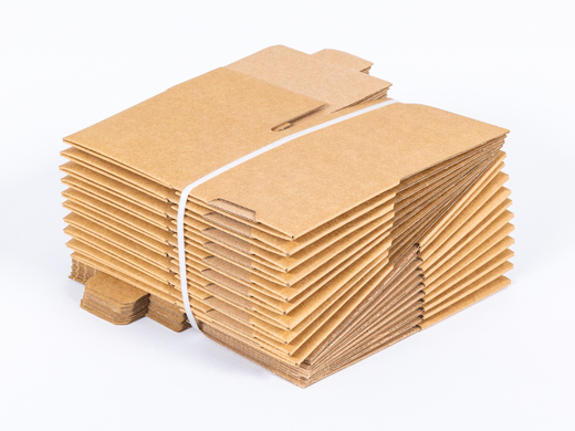 Karton fasonowy 89x89x73mm wew. 3W E 390g/m2 Szary Paleta 9600 szt.