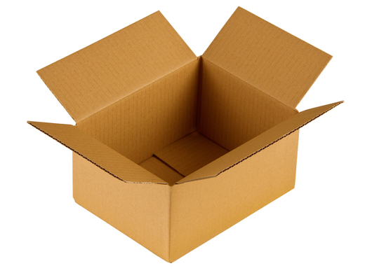 Karton klapowy 350x250x150mm 3W B 380g/m2 Szary Zestaw palet 13600 szt.