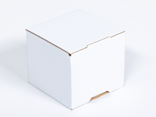 Karton fasonowy 89x89x73mm wew. 3W E 370g/m2 Biały Komplet 20 szt.