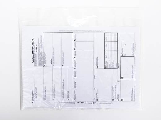 Koszulka na dokumenty przylga VP Docu-fix C4 320x235mm Komplet 500 szt. - 1 karton