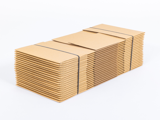 Karton fasonowy 250x200x150mm 3W E 340g/m2 Szary Komplet 20 szt.