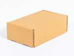 Karton fasonowy z paskiem klejowym i tasiemką zrywającą 250x150x80mm 3W B 320g/m2 Szary Paczka 250 szt.