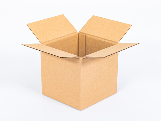 Karton klapowy 200x200x200mm 3W B 320g/m2 Szary Paleta 2040 szt.