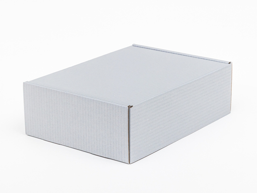 Srebrny karton fasonowy 360x260x110mm 3W B 390g/m2 Paleta 600 szt.