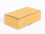 Karton fasonowy z paskiem klejowym i tasiemką zrywającą 250x150x80mm 3W B 320g/m2 Szary Paleta 2800 szt.