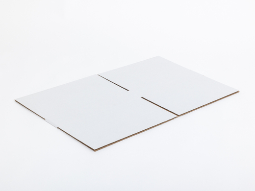 Karton klapowy 400x380x80mm 3W B 380g/m2 Biały Paczka 80 szt.