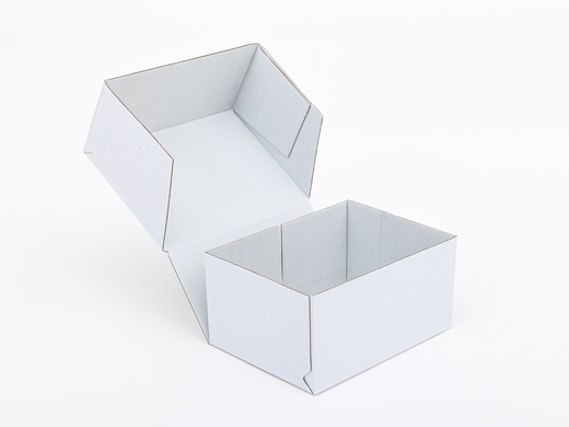 Karton fasonowy 200x150x100mm 3W E 390g/m2 Biały-Biały Paczka 360 szt.