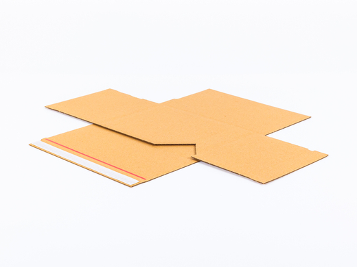 Karton Multimail z paskiem klejowym i tasiemką zrywającą 300x212x50mm 3W B 320g/m2 Szary Zestaw palet 6250 szt.