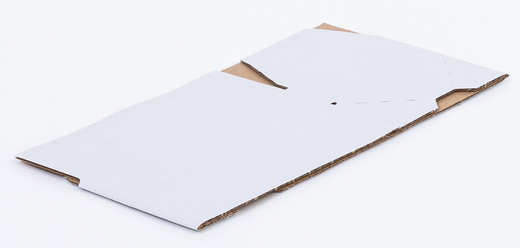 Karton klapowy 200x120x50mm 3W B 360g/m2 Biały Zestaw palet 10800 szt.