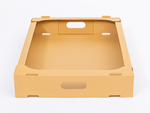 Karton na pączki 600x400x85mm wew. 3W B 360g/m2 Szary Paczka 100 szt.