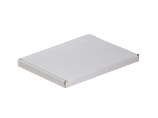 Karton fasonowy 200x150x20mm wew. 3W E 370g/m2 Biały Poczta Polska List S Paleta 10800 szt.