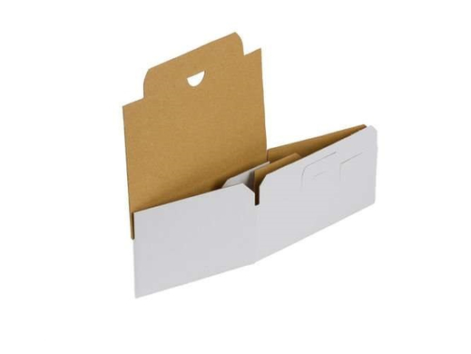 Karton fasonowy 180x100x70mm 3W E 410g/m2 Biały Komplet 20 szt.